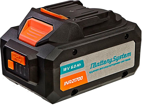 Аккумулятор Sturm SBP1806HP, 1BatterySystem, 18В, Li-ion, 6.0А/ч купить в СОМ
