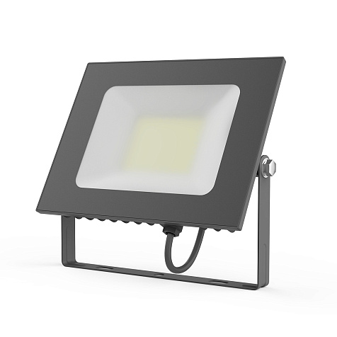 Прожектор Gauss Basic 70W 6300Lm 6500K Ip65 графитовый купить в СОМ
