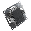 Выключатель STEKKER Катрин 2 кл., 10А , с индикатором,  серебро купить в СОМ