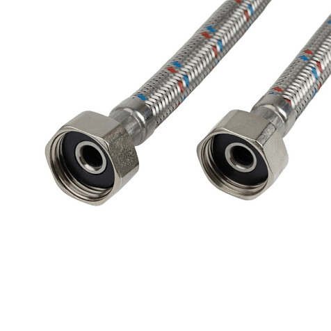 Подводка гибкая 1/2", гайка-гайка, 150 см Iddis 926ABS15ZP купить в СОМ