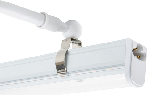 Подставка-кронштейн ФитоЛето для свет-ка для растений на прищепке 510мм уп 2шт купить в СОМ