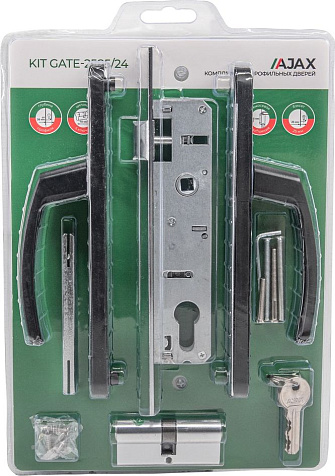 Комплект для калиточных дверей AJAX KIT GATE-2585/24 BL черный купить в СОМ
