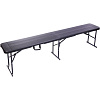 Скамья складная 1825х280х430мм  черная купить в СОМ