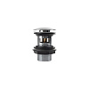 Выпуск для умывальника Iddis Slide SLIBC1Wi88, с переливом, матовый хром купить в СОМ
