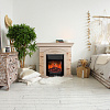 Камин электрический RealFlame Majestic Lux/Neapolis, камень бежевый, шпон белый купить в СОМ