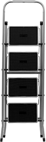 Стремянка Сибртех, 4 ступени, с полимерным покрытием, стальная купить в СОМ