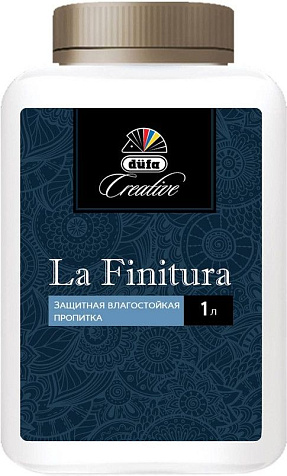 Пропитка защитная Dufa Creative La Finitura, влагостойкая, 1 л купить в СОМ
