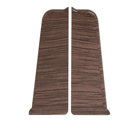 Заглушка для плинтуса Aberhof 70 7014 Венге Африка,  в упаковке 2 штуки купить в СОМ