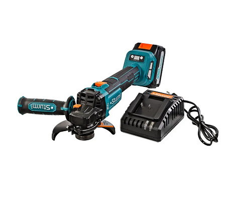 Машина углошлифовальная Sturm CAG18125BLE 1BatterySystem, 18В, Li-ion, АКБ 1х4.0А/ч, 125мм, б/щ купить в СОМ