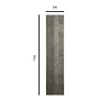 Полоса шиферная для грядки 1750х300х8мм купить в СОМ
