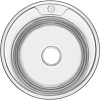Мойка нерж. врезная Iddis BAS51P1i77, D510 мм, толщина 0.6 мм, круглая купить в СОМ