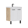 Тумба-умывальник Equil Lago 60.2D, с раковиной Миранда 60 купить в СОМ