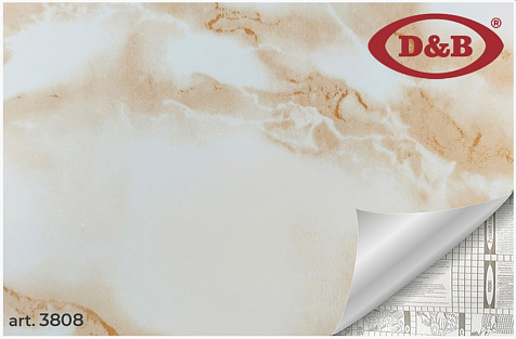 Пленка самоклеящаяся 3808, мрамор бежевый, 0.45 х 2 м купить в СОМ