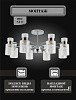 Люстра LV 9477/8 Бигге Хром Е27 40W купить в СОМ